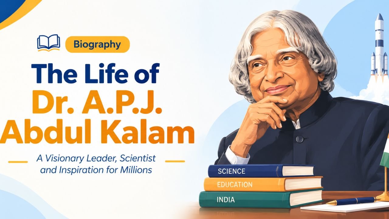 The Life of Dr. A.P.J. Abdul Kalam: Biography in Simple English