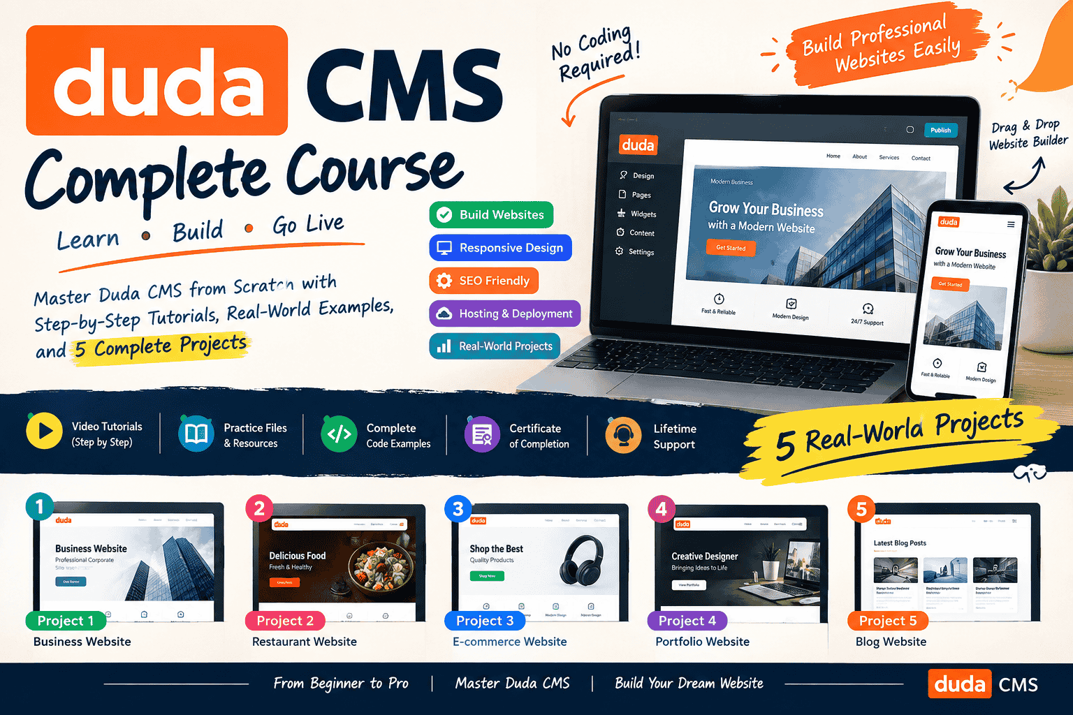 Duda CMS Complete Course