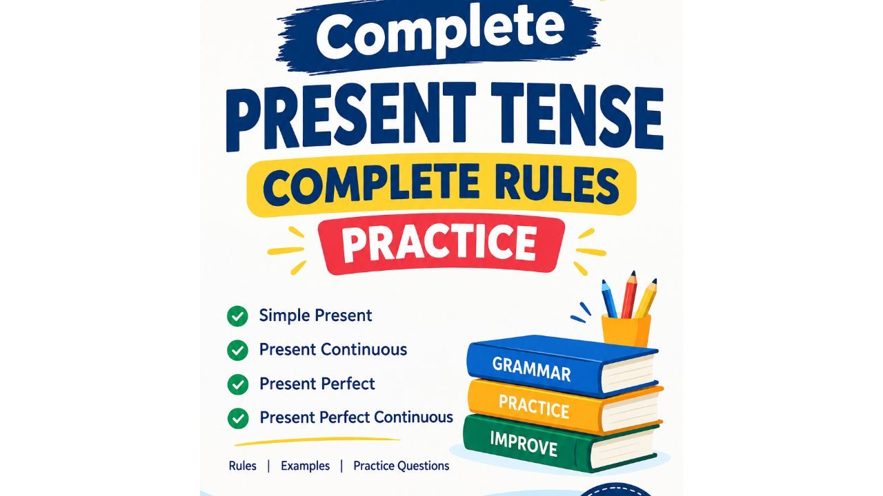 Present Tense Complete Premium English Guide