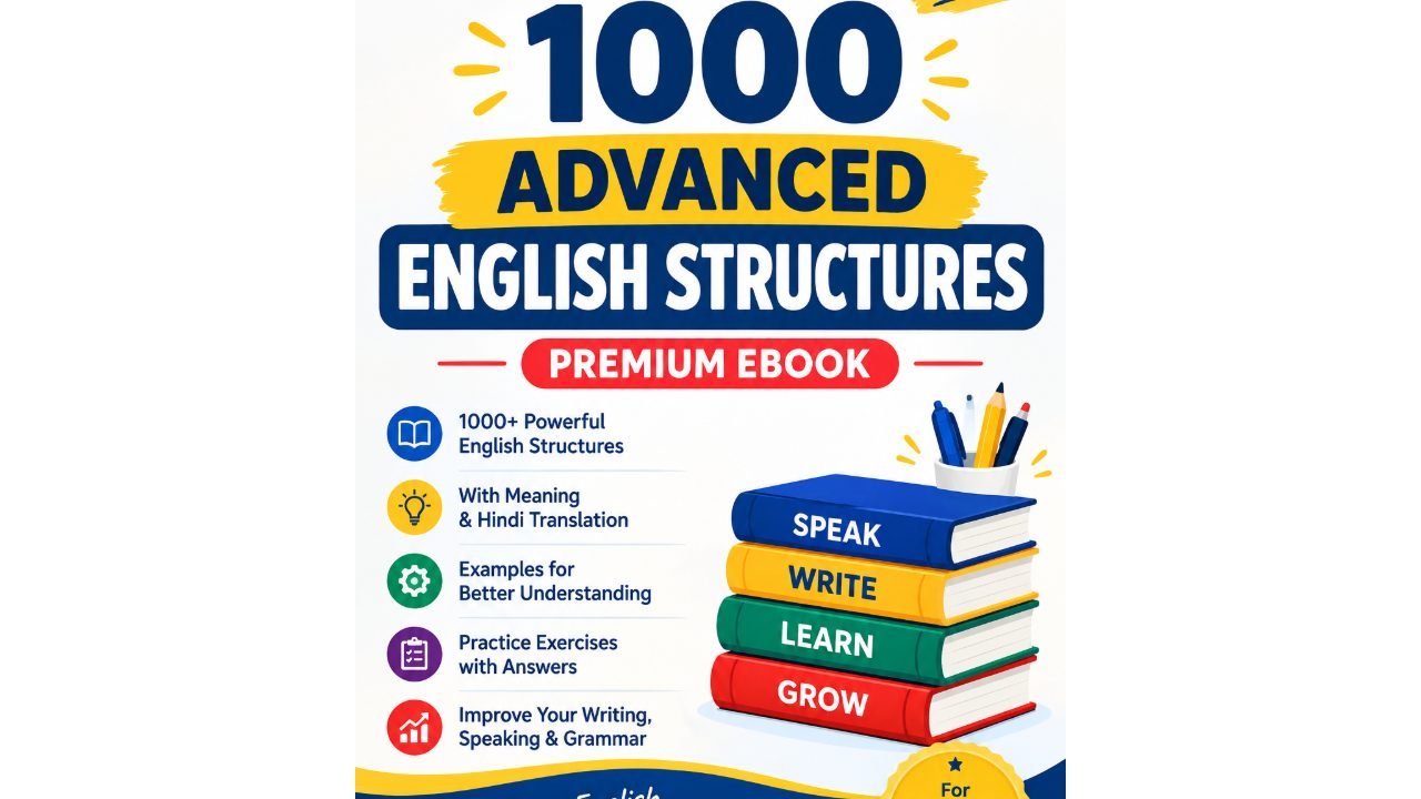 1000 Advanced English Structures Premium Ebook