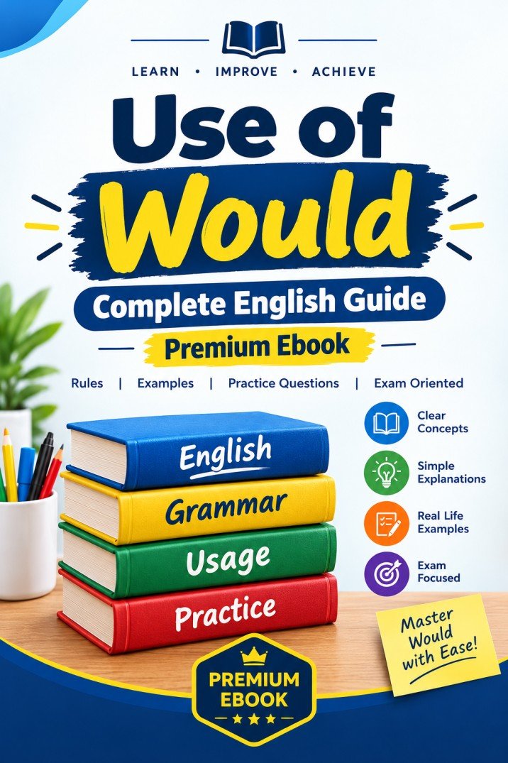 Use of Would Complete English Guide Premium Ebook